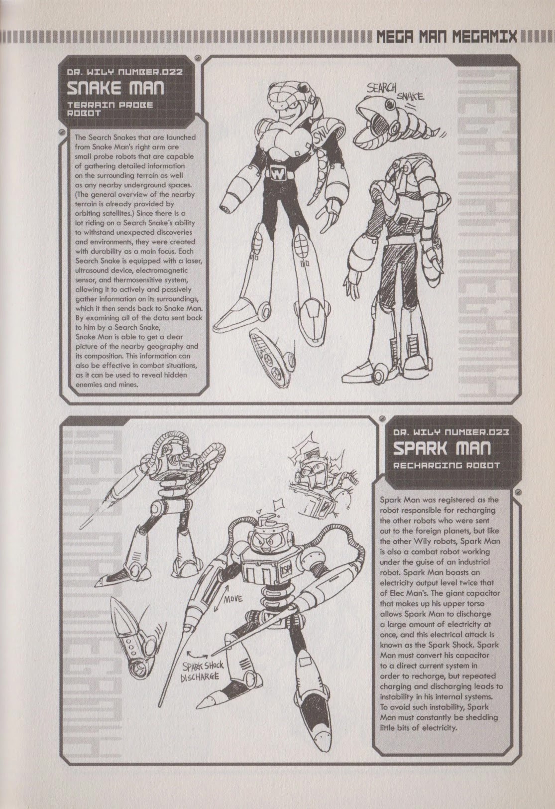 Rockman Megamix Chapter 3.1 page 30 - Chapter 3.1: Character Profiles + Creator Interview