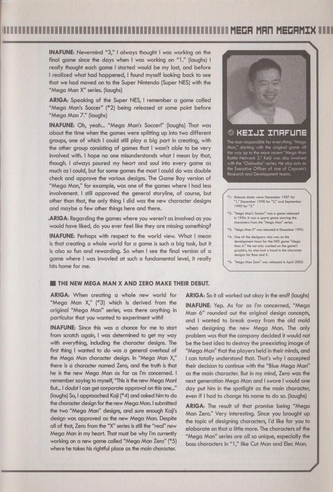 Rockman Megamix Chapter 3.1 page 33 - Chapter 3.1: Character Profiles + Creator Interview
