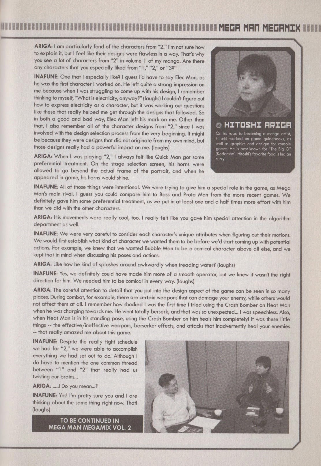 Rockman Megamix Chapter 3.1 page 35 - Chapter 3.1: Character Profiles + Creator Interview