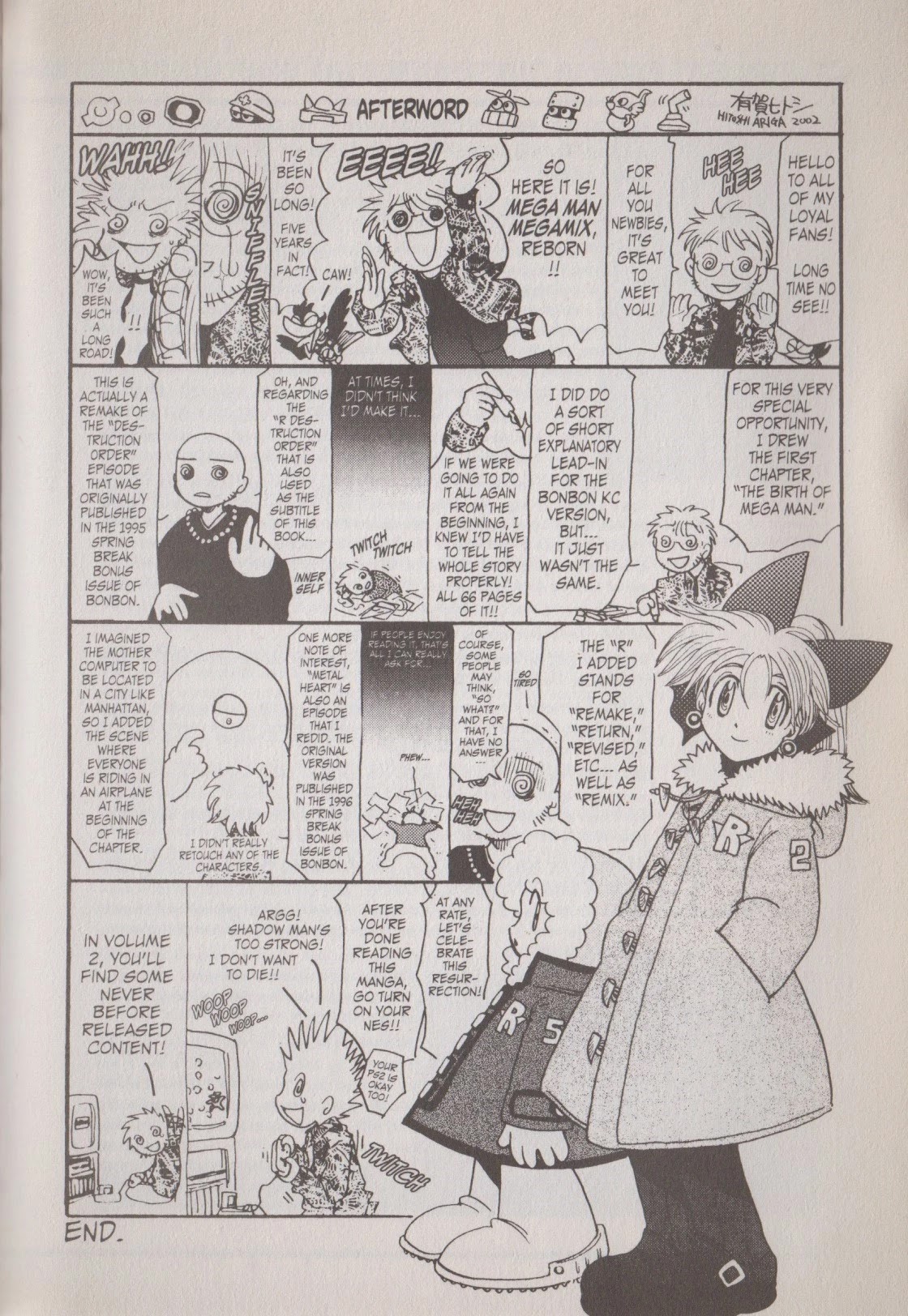 Rockman Megamix Chapter 3.1 page 36 - Chapter 3.1: Character Profiles + Creator Interview