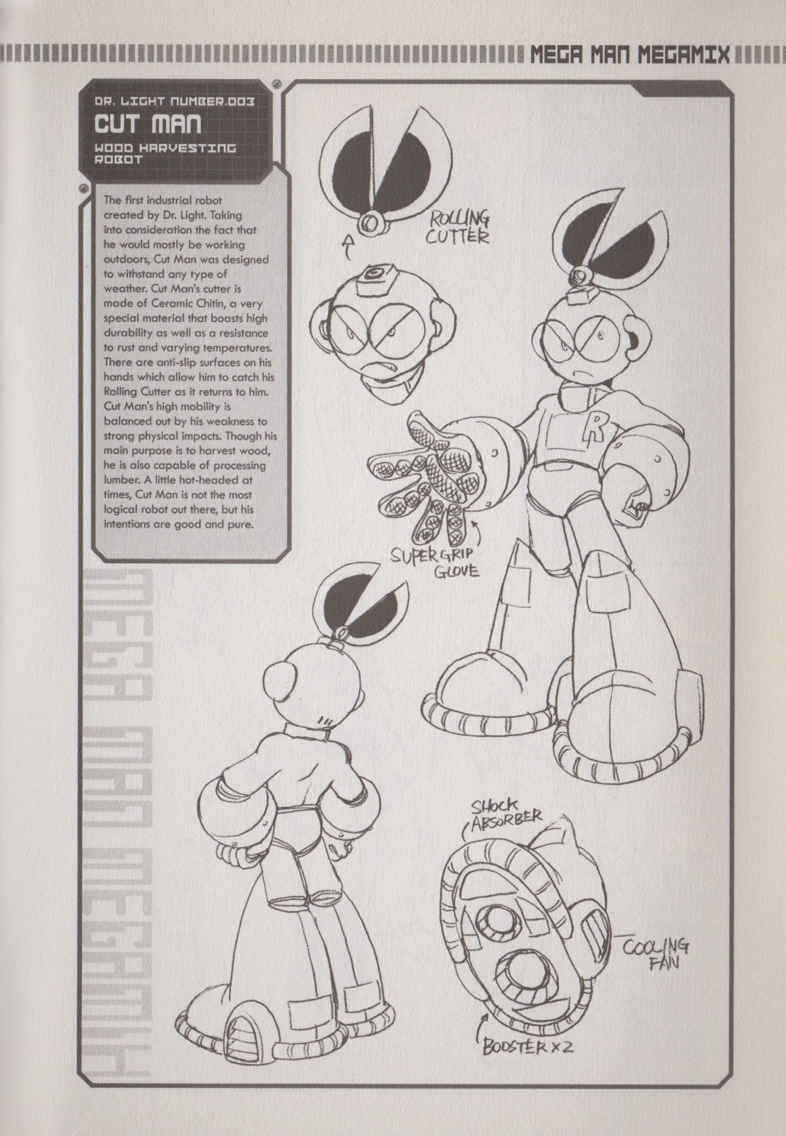 Rockman Megamix Chapter 3.1 page 6 - Chapter 3.1: Character Profiles + Creator Interview