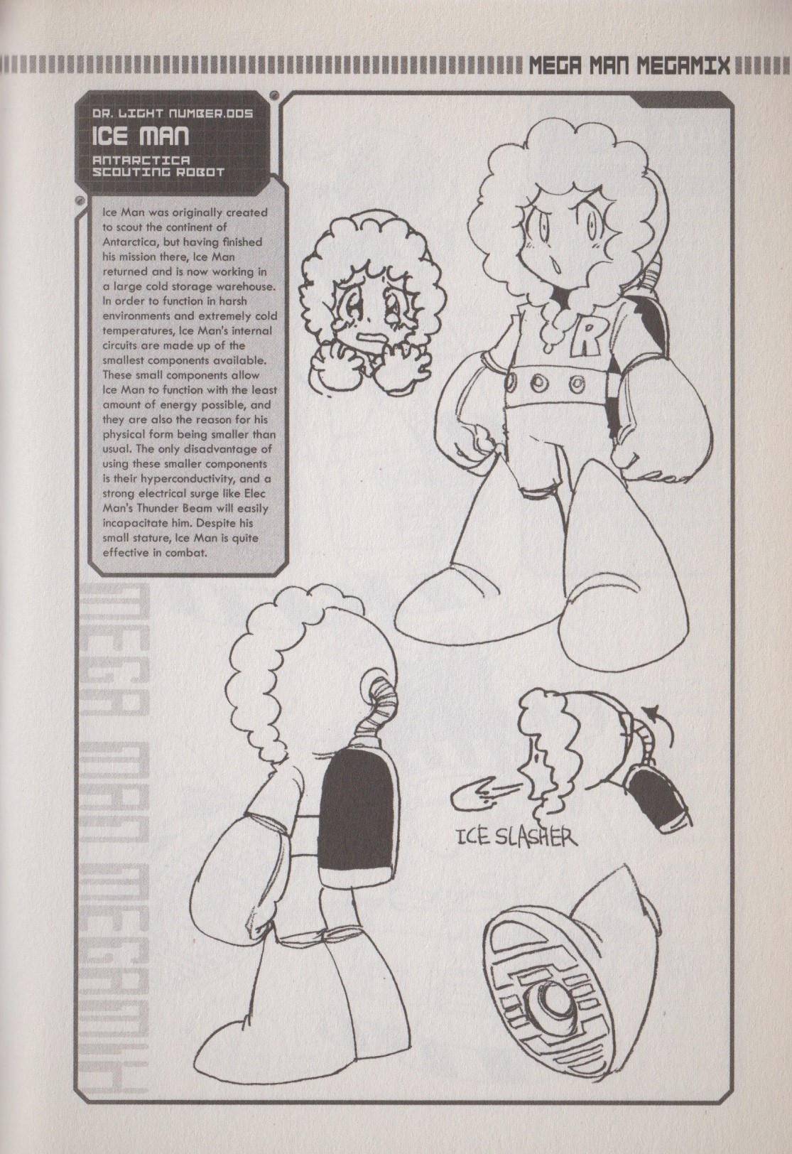 Rockman Megamix Chapter 3.1 page 8 - Chapter 3.1: Character Profiles + Creator Interview