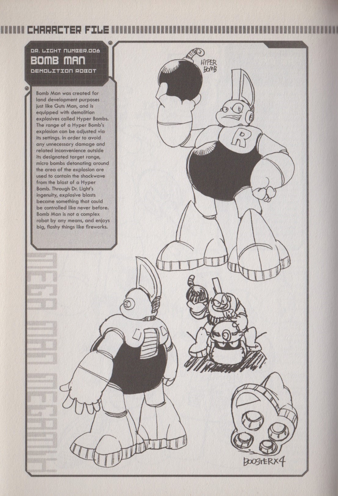 Rockman Megamix Chapter 3.1 page 9 - Chapter 3.1: Character Profiles + Creator Interview