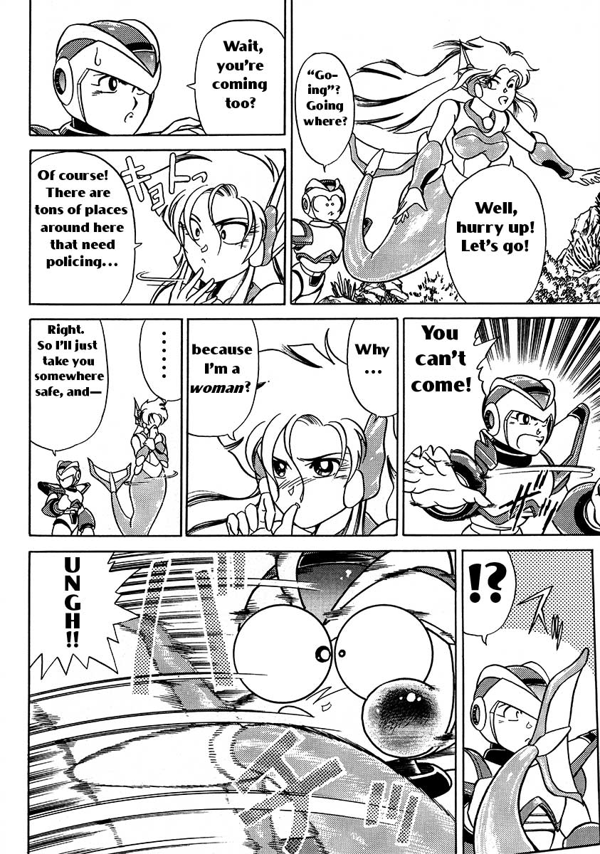 Rockman X Chapter 10 page 4 - Chapter 10: Mermaid