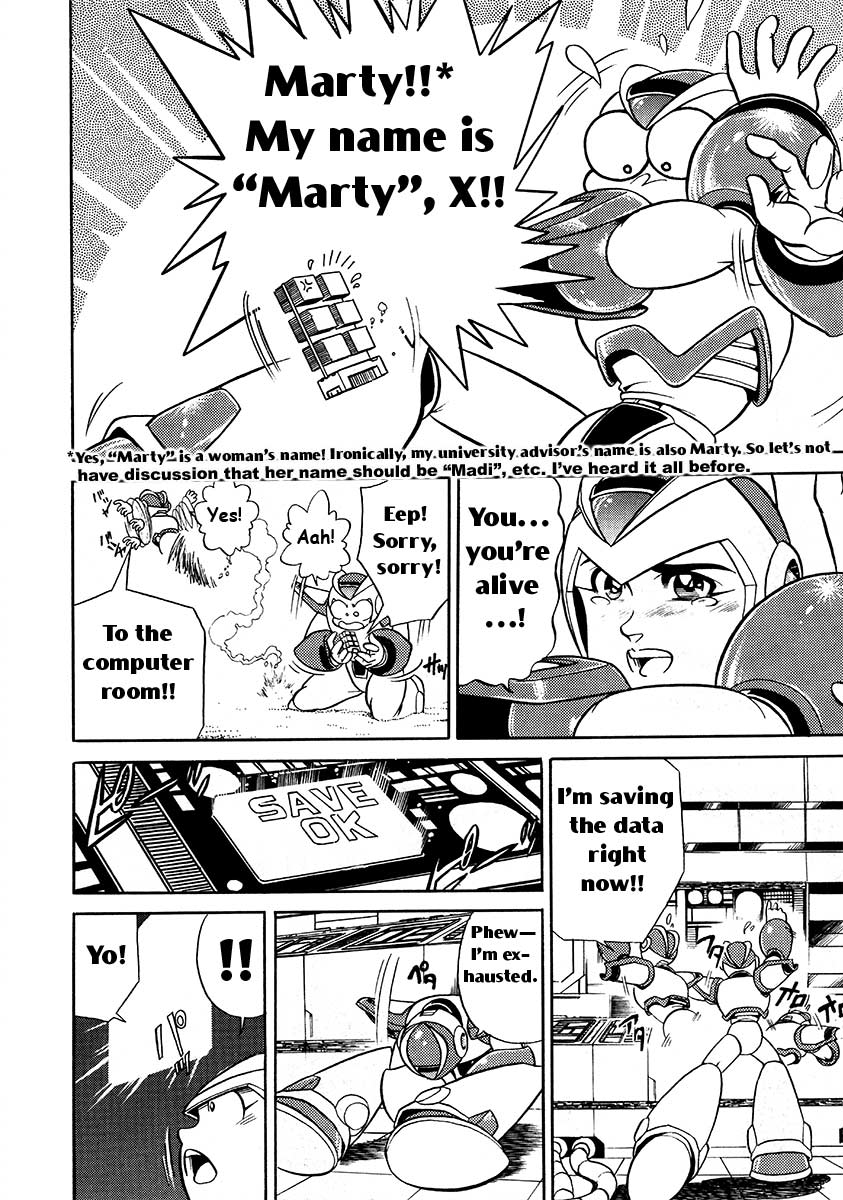 Rockman X Chapter 10 page 40 - Chapter 10: Mermaid