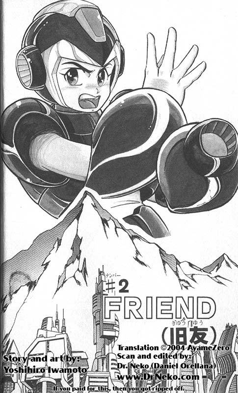 Rockman X Chapter 2 page 1 - Chapter 2: Friend