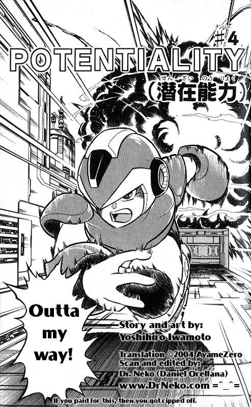 Rockman X Chapter 4 page 1 - Chapter 4: Potentiality