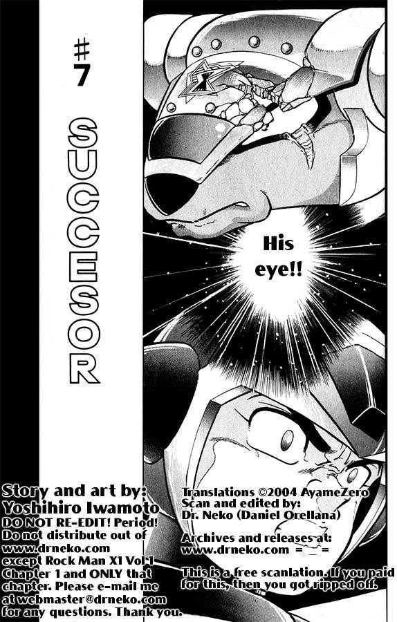 Rockman X Chapter 7 page 1 - Chapter 7: Successor