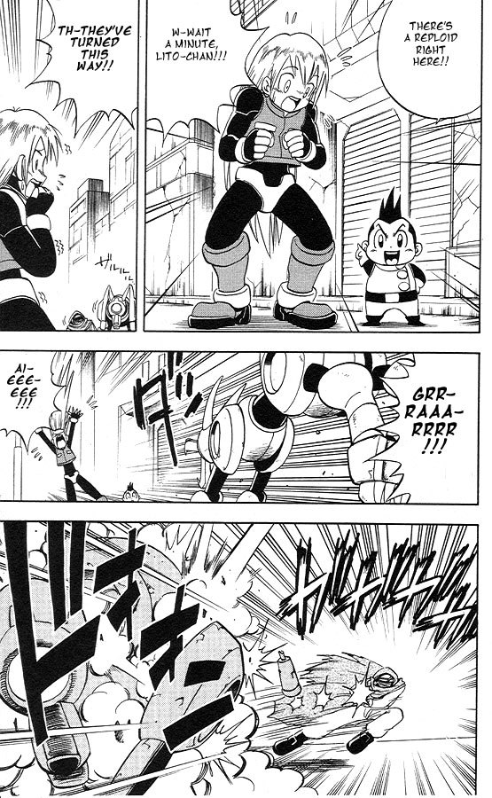 Rockman Zero Chapter 1.2 page 13 - Vol.1 Chapter 2: Fight! A Warrior That Evolves