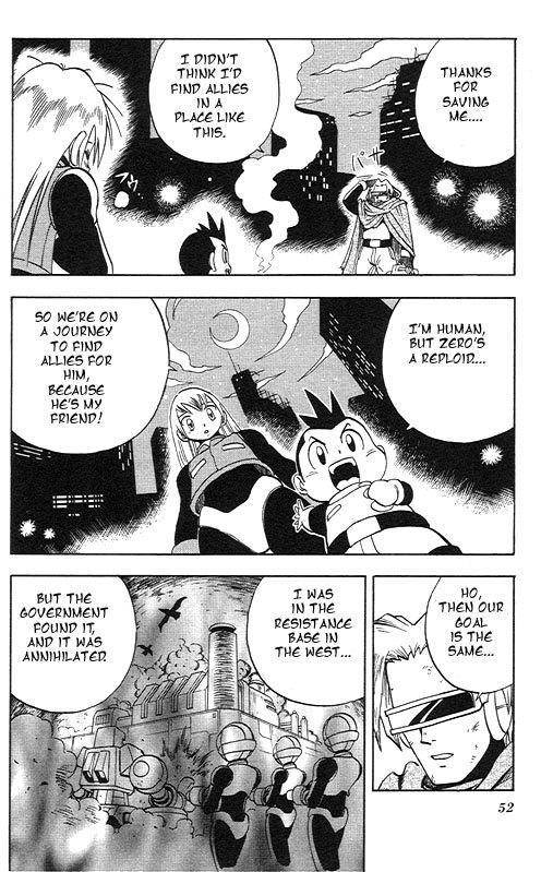 Rockman Zero Chapter 1.2 page 14 - Vol.1 Chapter 2: Fight! A Warrior That Evolves
