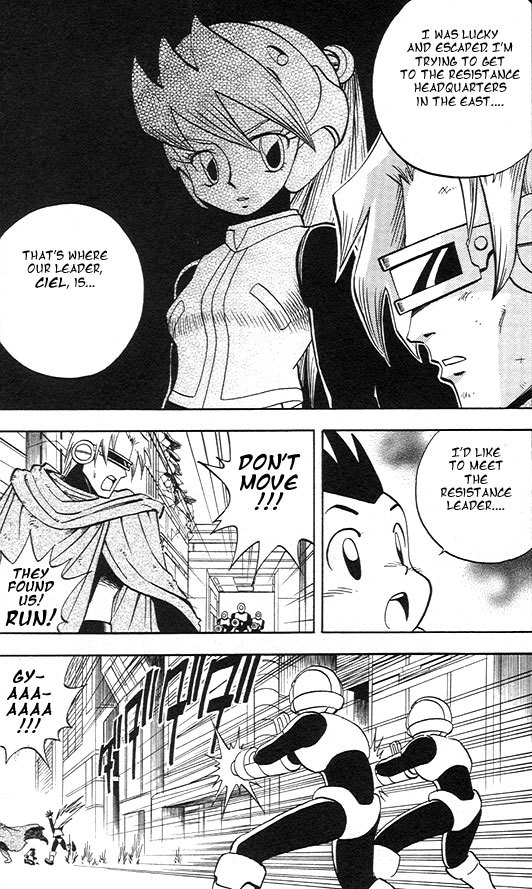 Rockman Zero Chapter 1.2 page 15 - Vol.1 Chapter 2: Fight! A Warrior That Evolves