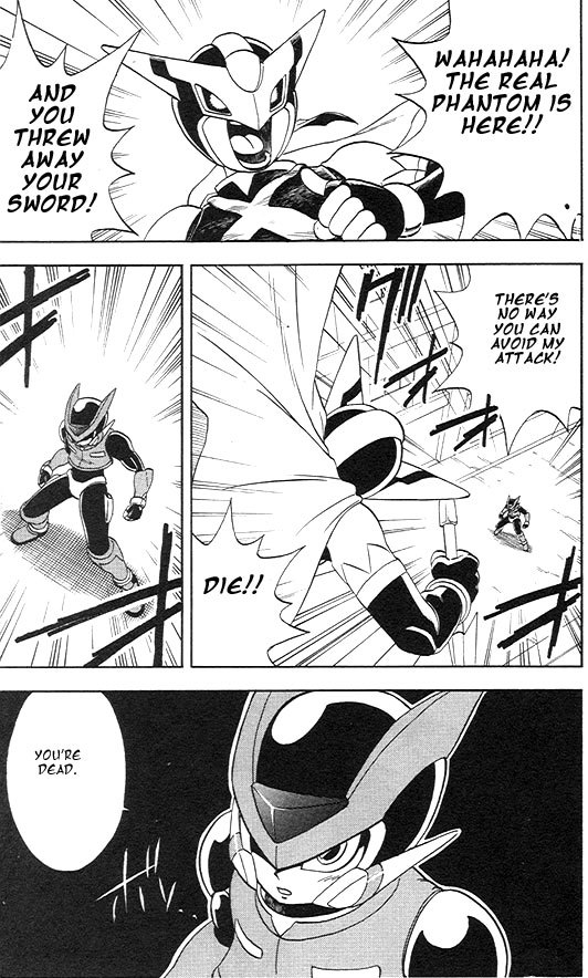 Rockman Zero Chapter 1.2 page 33 - Vol.1 Chapter 2: Fight! A Warrior That Evolves