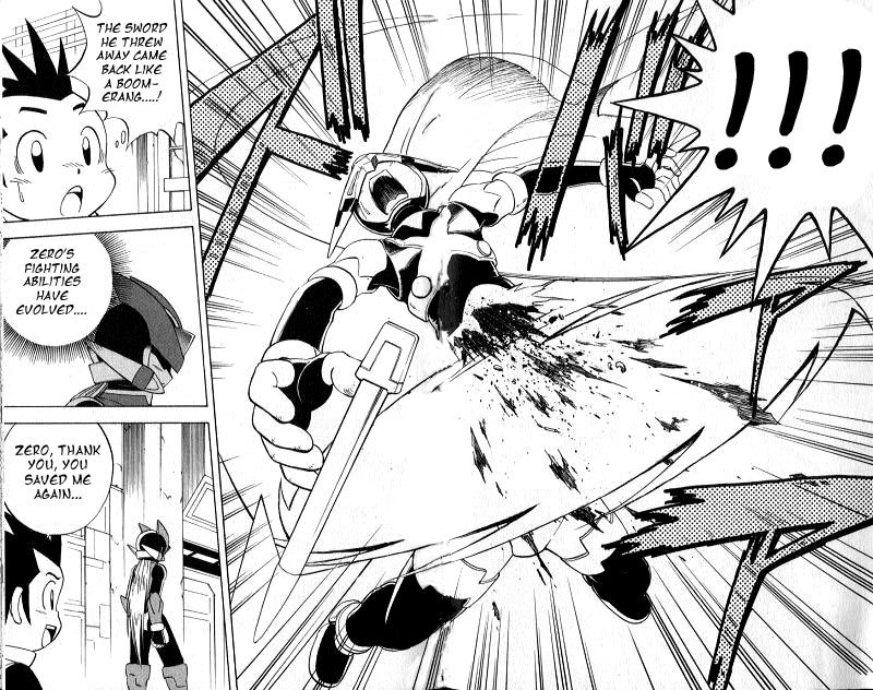 Rockman Zero Chapter 1.2 page 34 - Vol.1 Chapter 2: Fight! A Warrior That Evolves