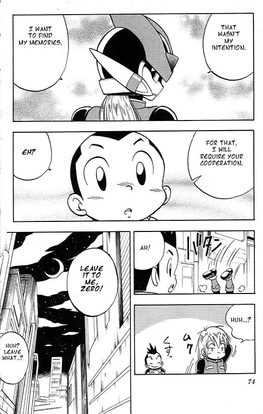 Rockman Zero Chapter 1.2 page 35 - Vol.1 Chapter 2: Fight! A Warrior That Evolves