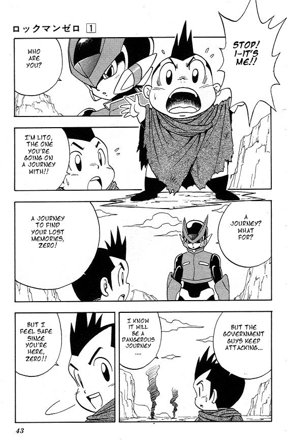 Rockman Zero Chapter 1.2 page 5 - Vol.1 Chapter 2: Fight! A Warrior That Evolves