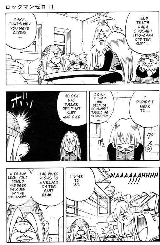 Rockman Zero Chapter 1.3 page 11 - Vol.1 Chapter 3: Coward Zero, Do Your Best!