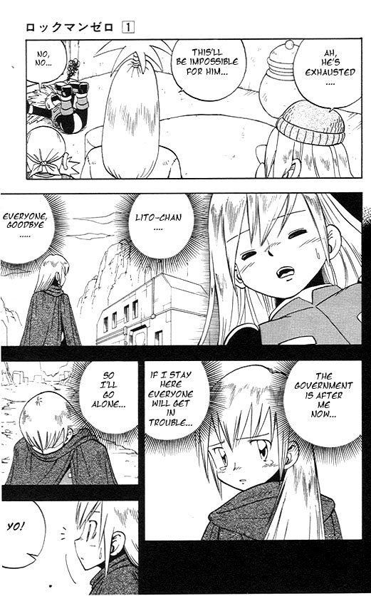 Rockman Zero Chapter 1.3 page 13 - Vol.1 Chapter 3: Coward Zero, Do Your Best!
