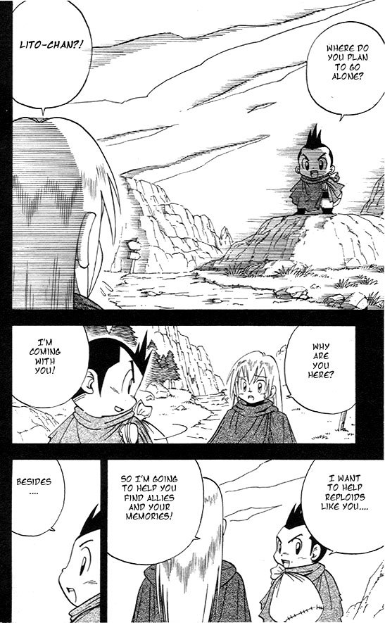 Rockman Zero Chapter 1.3 page 14 - Vol.1 Chapter 3: Coward Zero, Do Your Best!