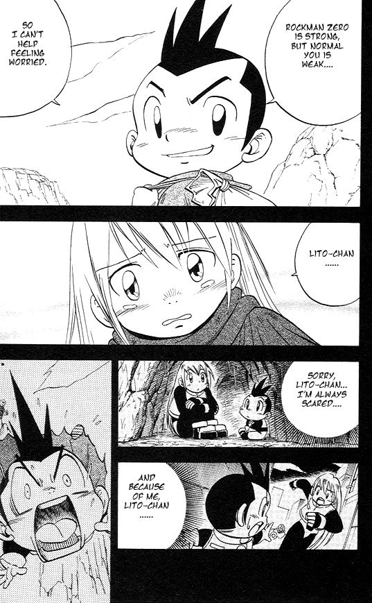 Rockman Zero Chapter 1.3 page 15 - Vol.1 Chapter 3: Coward Zero, Do Your Best!