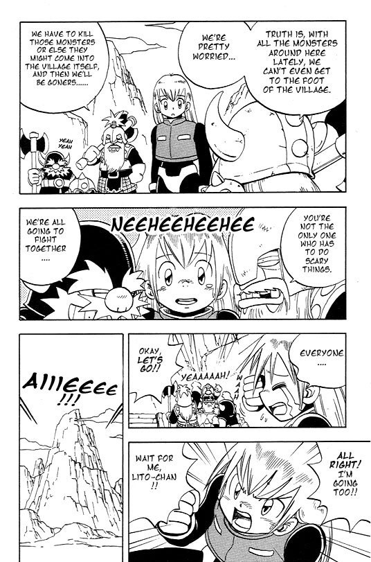Rockman Zero Chapter 1.3 page 18 - Vol.1 Chapter 3: Coward Zero, Do Your Best!