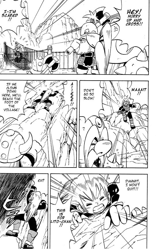 Rockman Zero Chapter 1.3 page 19 - Vol.1 Chapter 3: Coward Zero, Do Your Best!