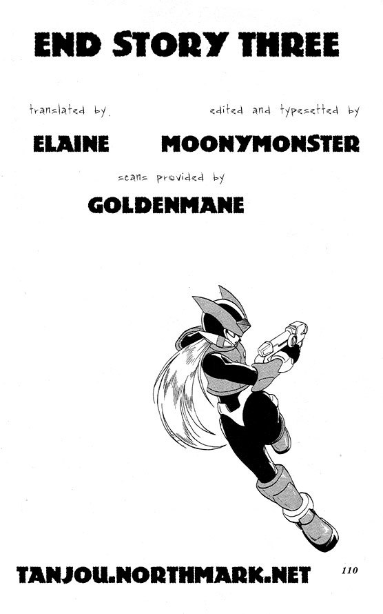 Rockman Zero Chapter 1.3 page 35 - Vol.1 Chapter 3: Coward Zero, Do Your Best!