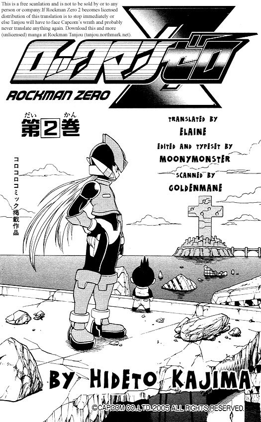 Rockman Zero Chapter 2.1 page 1 - Vol.2 Chapter 1