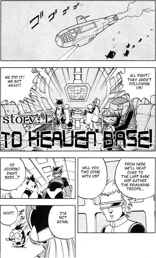 Rockman Zero Chapter 2.1 page 2 - Vol.2 Chapter 1