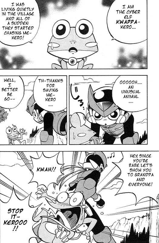 Rockman Zero Chapter 2.5 page 10 - Vol.2 Chapter 5: A Valuable Sidekick, Save Kwappa!