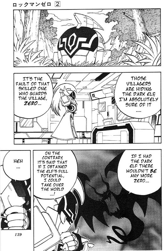 Rockman Zero Chapter 2.5 page 11 - Vol.2 Chapter 5: A Valuable Sidekick, Save Kwappa!