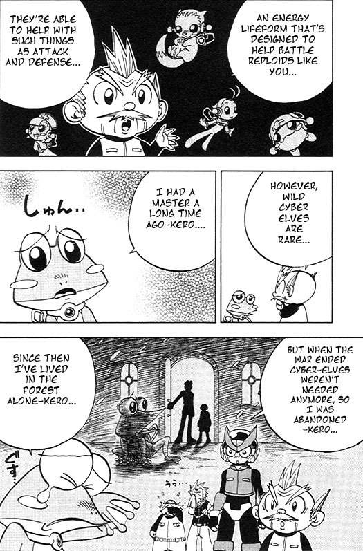 Rockman Zero Chapter 2.5 page 14 - Vol.2 Chapter 5: A Valuable Sidekick, Save Kwappa!