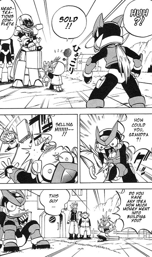 Rockman Zero Chapter 2.5 page 18 - Vol.2 Chapter 5: A Valuable Sidekick, Save Kwappa!
