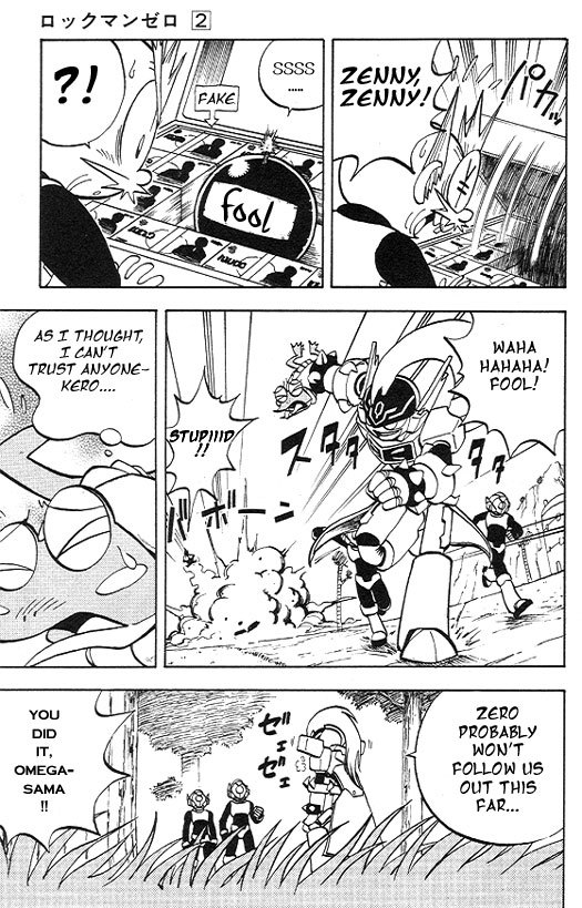 Rockman Zero Chapter 2.5 page 19 - Vol.2 Chapter 5: A Valuable Sidekick, Save Kwappa!