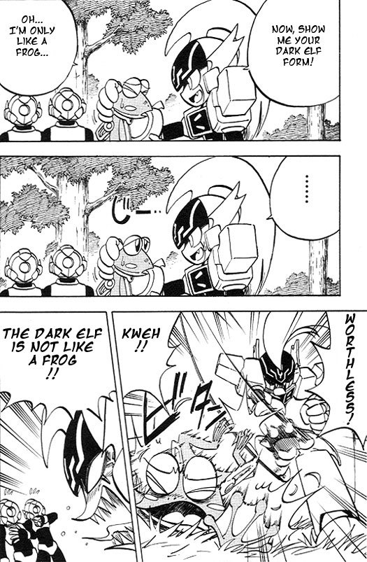 Rockman Zero Chapter 2.5 page 20 - Vol.2 Chapter 5: A Valuable Sidekick, Save Kwappa!