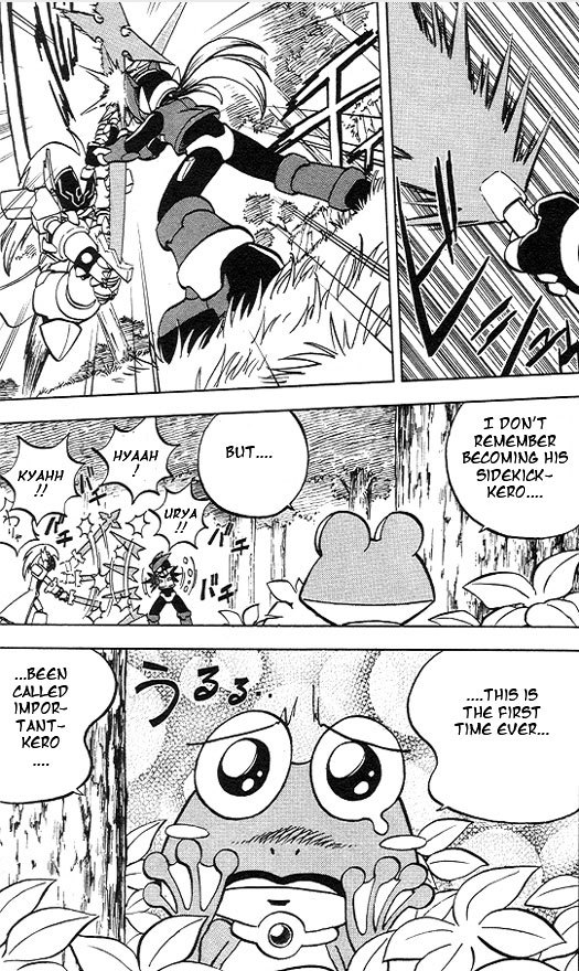 Rockman Zero Chapter 2.5 page 25 - Vol.2 Chapter 5: A Valuable Sidekick, Save Kwappa!