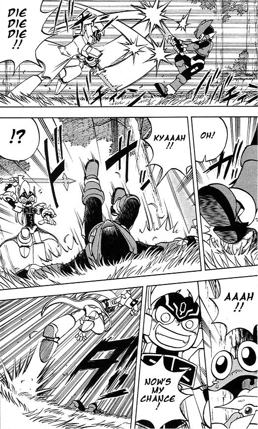 Rockman Zero Chapter 2.5 page 26 - Vol.2 Chapter 5: A Valuable Sidekick, Save Kwappa!