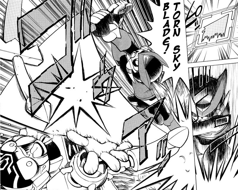 Rockman Zero Chapter 2.5 page 28 - Vol.2 Chapter 5: A Valuable Sidekick, Save Kwappa!