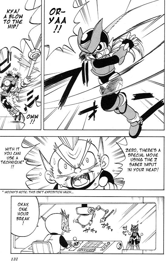 Rockman Zero Chapter 2.5 page 3 - Vol.2 Chapter 5: A Valuable Sidekick, Save Kwappa!