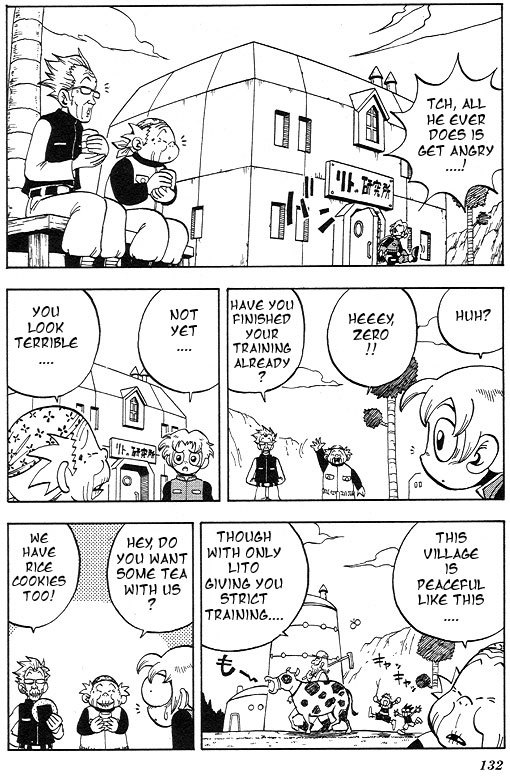 Rockman Zero Chapter 2.5 page 4 - Vol.2 Chapter 5: A Valuable Sidekick, Save Kwappa!