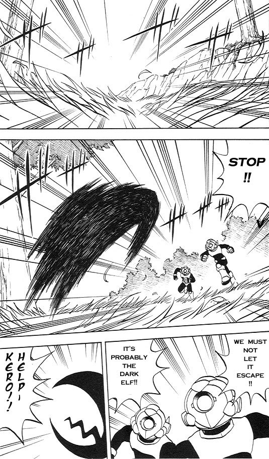 Rockman Zero Chapter 2.5 page 5 - Vol.2 Chapter 5: A Valuable Sidekick, Save Kwappa!
