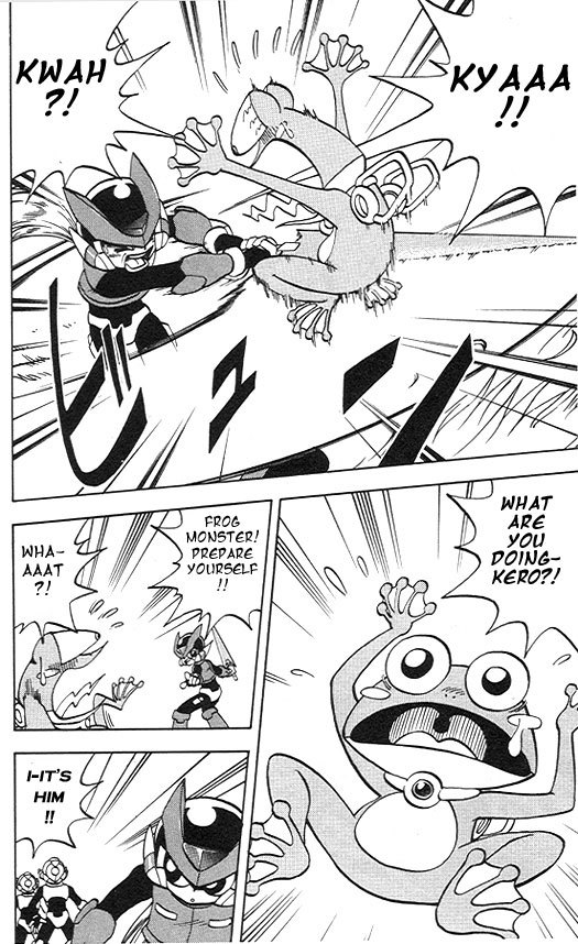Rockman Zero Chapter 2.5 page 8 - Vol.2 Chapter 5: A Valuable Sidekick, Save Kwappa!