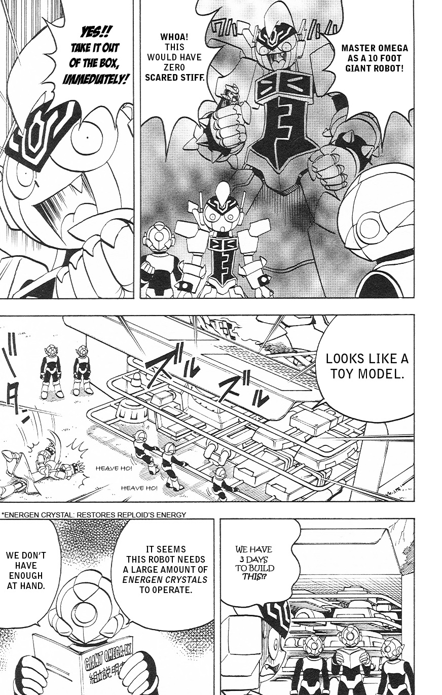 Rockman Zero Chapter 3.1 page 11 - Vol.3 Chapter 1: Omega, In Serious Mode!?