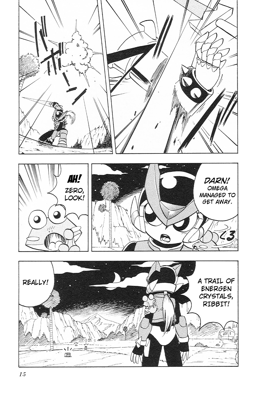 Rockman Zero Chapter 3.1 page 17 - Vol.3 Chapter 1: Omega, In Serious Mode!?