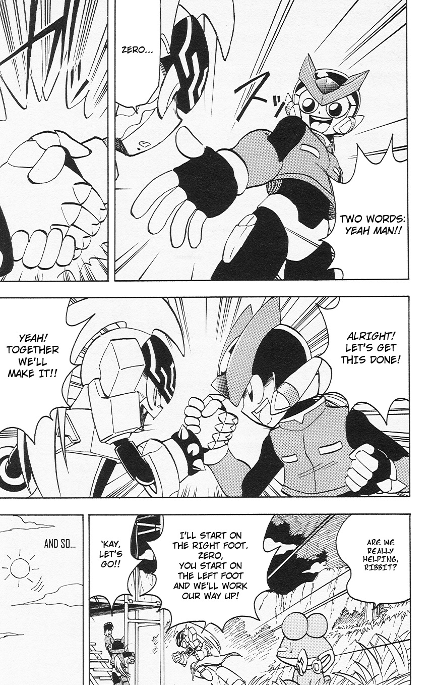 Rockman Zero Chapter 3.1 page 25 - Vol.3 Chapter 1: Omega, In Serious Mode!?