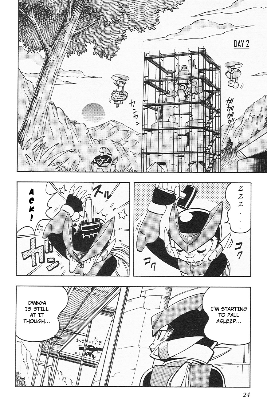 Rockman Zero Chapter 3.1 page 26 - Vol.3 Chapter 1: Omega, In Serious Mode!?