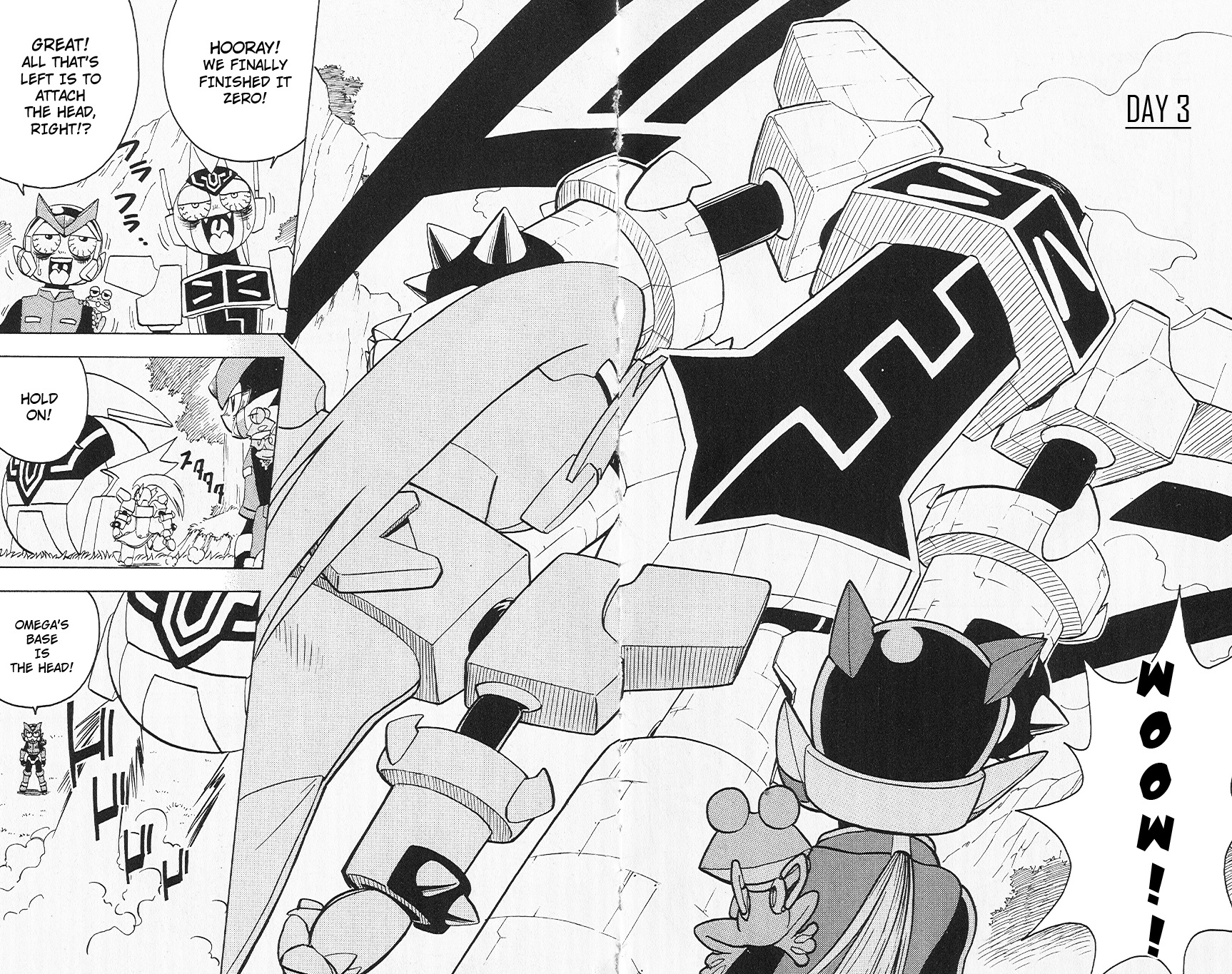 Rockman Zero Chapter 3.1 page 28 - Vol.3 Chapter 1: Omega, In Serious Mode!?