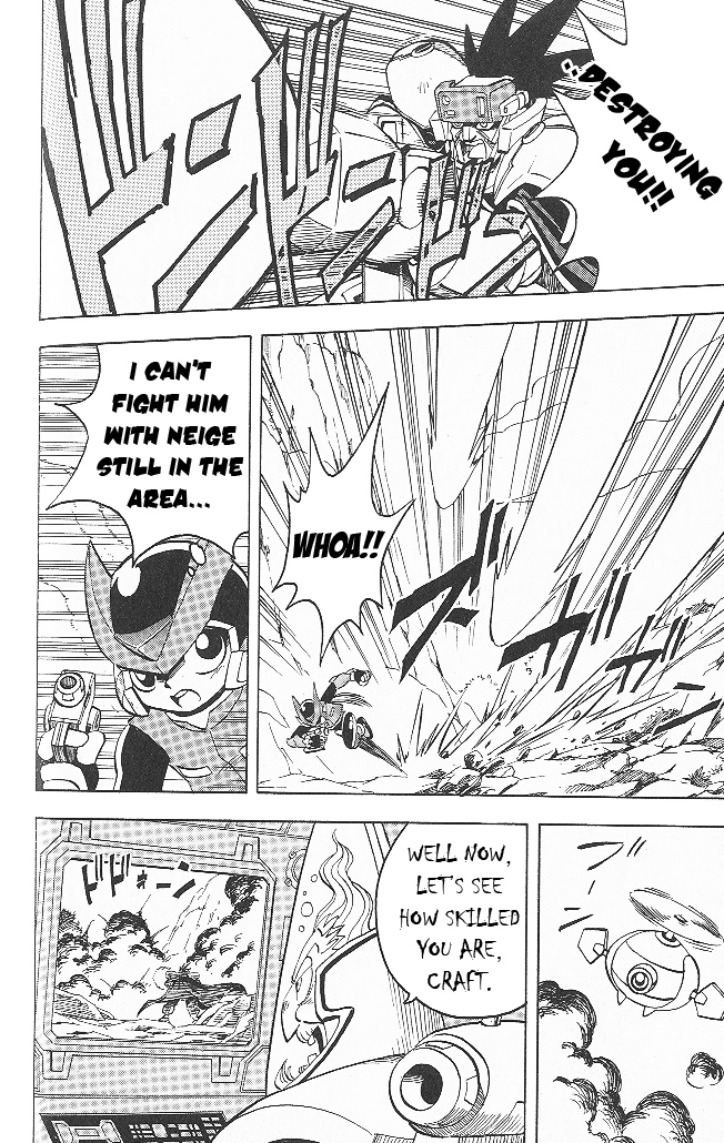 Rockman Zero Chapter 3.3 page 14 - Vol.3 Chapter 3: Wandering Warrior Craft Appears!!