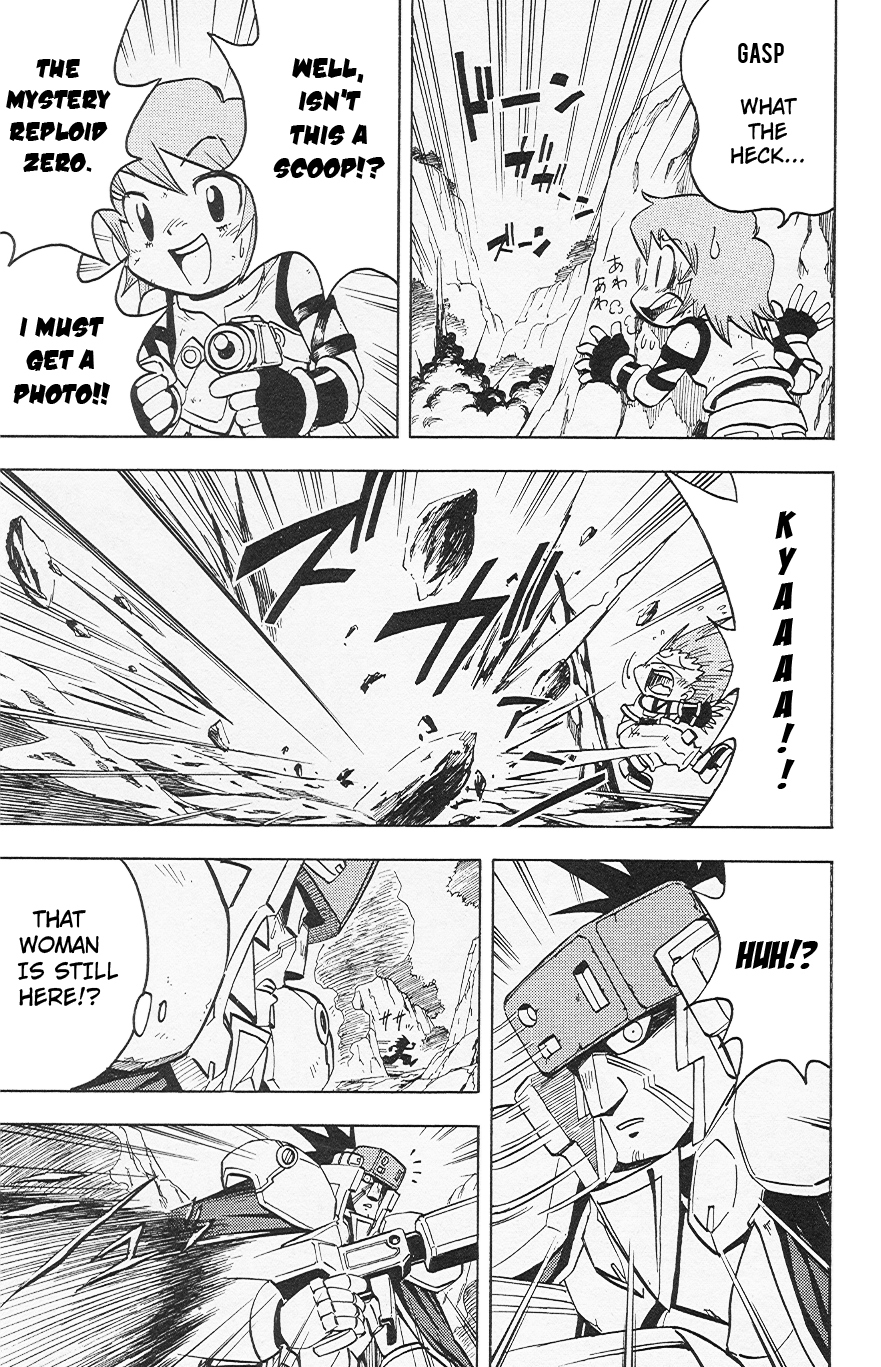 Rockman Zero Chapter 3.3 page 15 - Vol.3 Chapter 3: Wandering Warrior Craft Appears!!