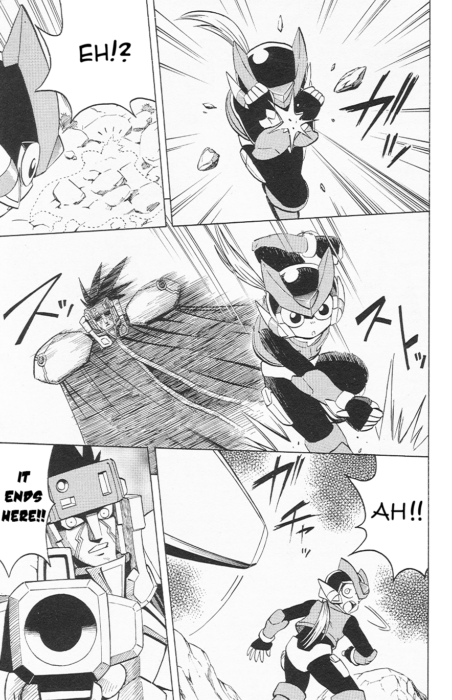 Rockman Zero Chapter 3.3 page 17 - Vol.3 Chapter 3: Wandering Warrior Craft Appears!!