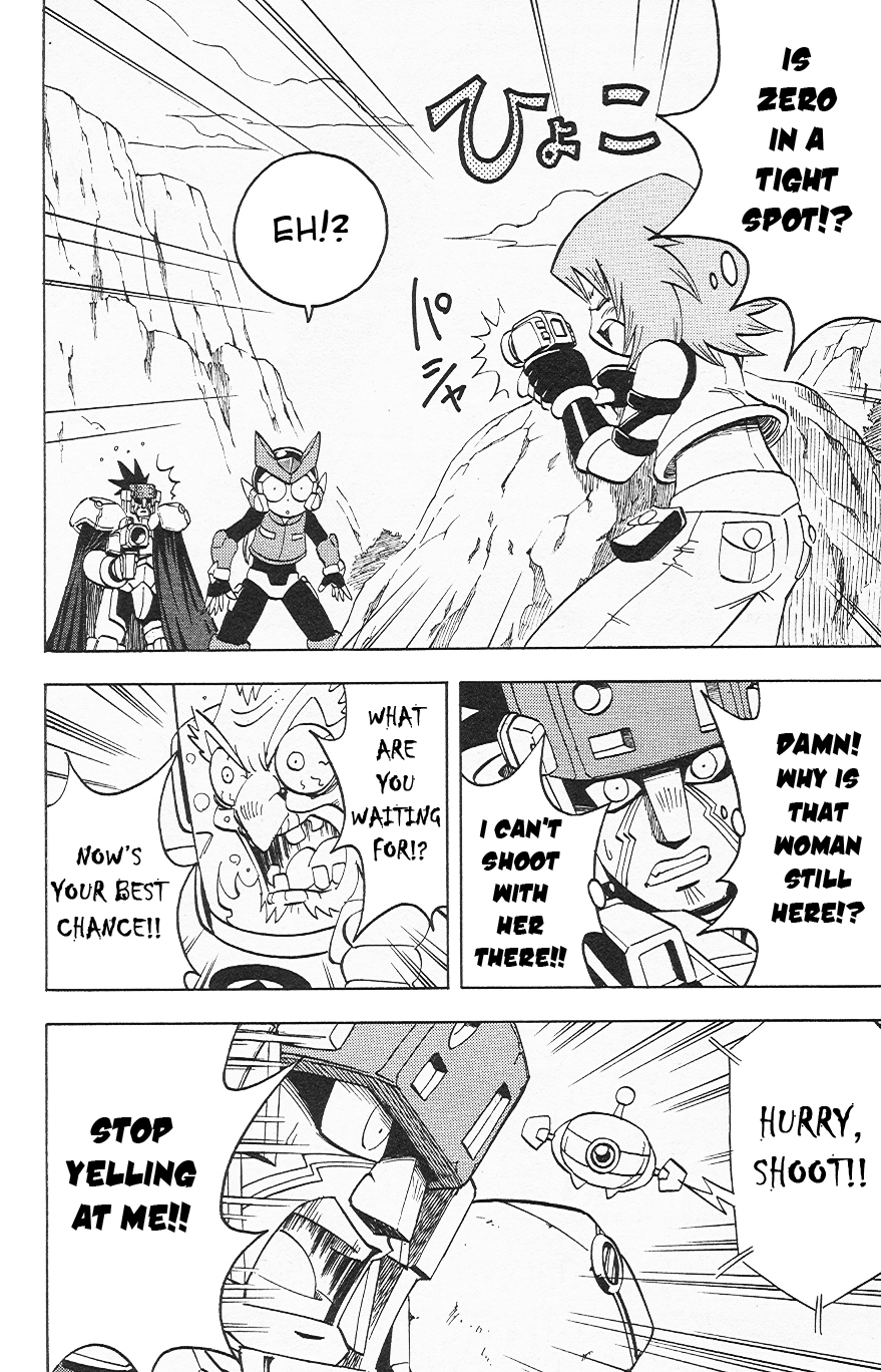 Rockman Zero Chapter 3.3 page 18 - Vol.3 Chapter 3: Wandering Warrior Craft Appears!!